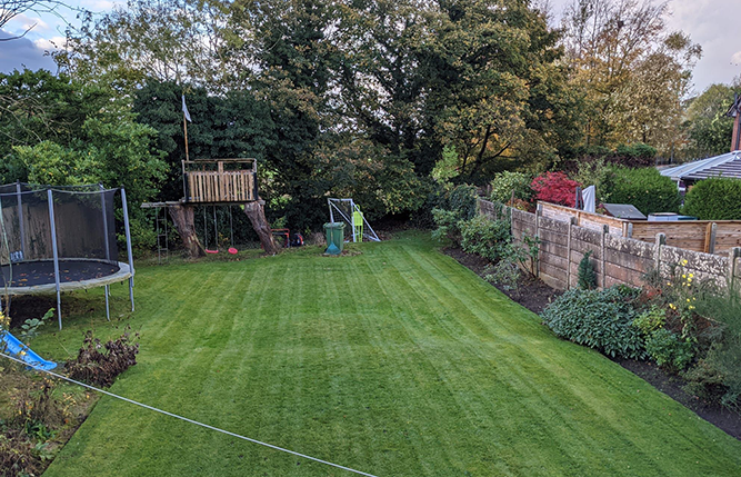 Garden maintenance work